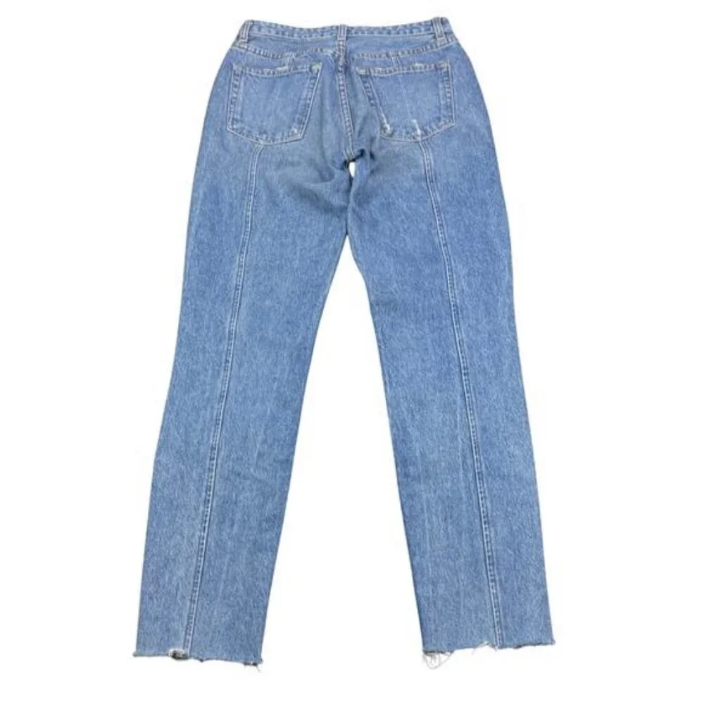 Reformation Seamed Jeans In Celtic Wash - Picture 6 of 9